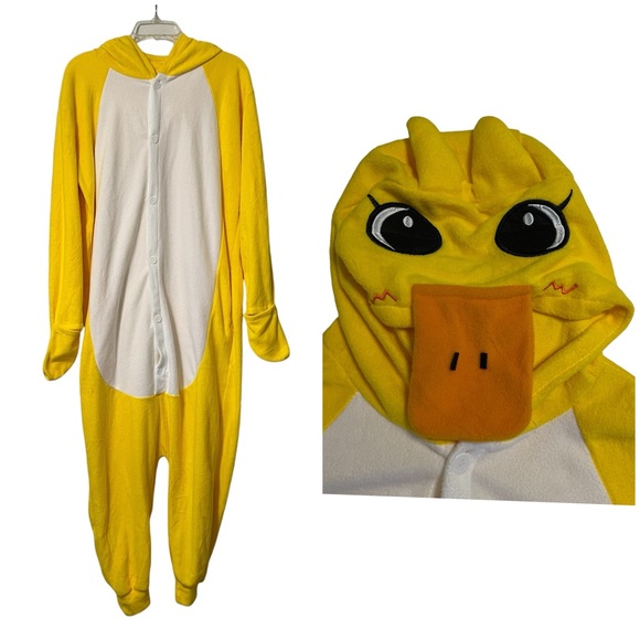 Duck onesie costume pajamas oversized S - Picture 1 of 17